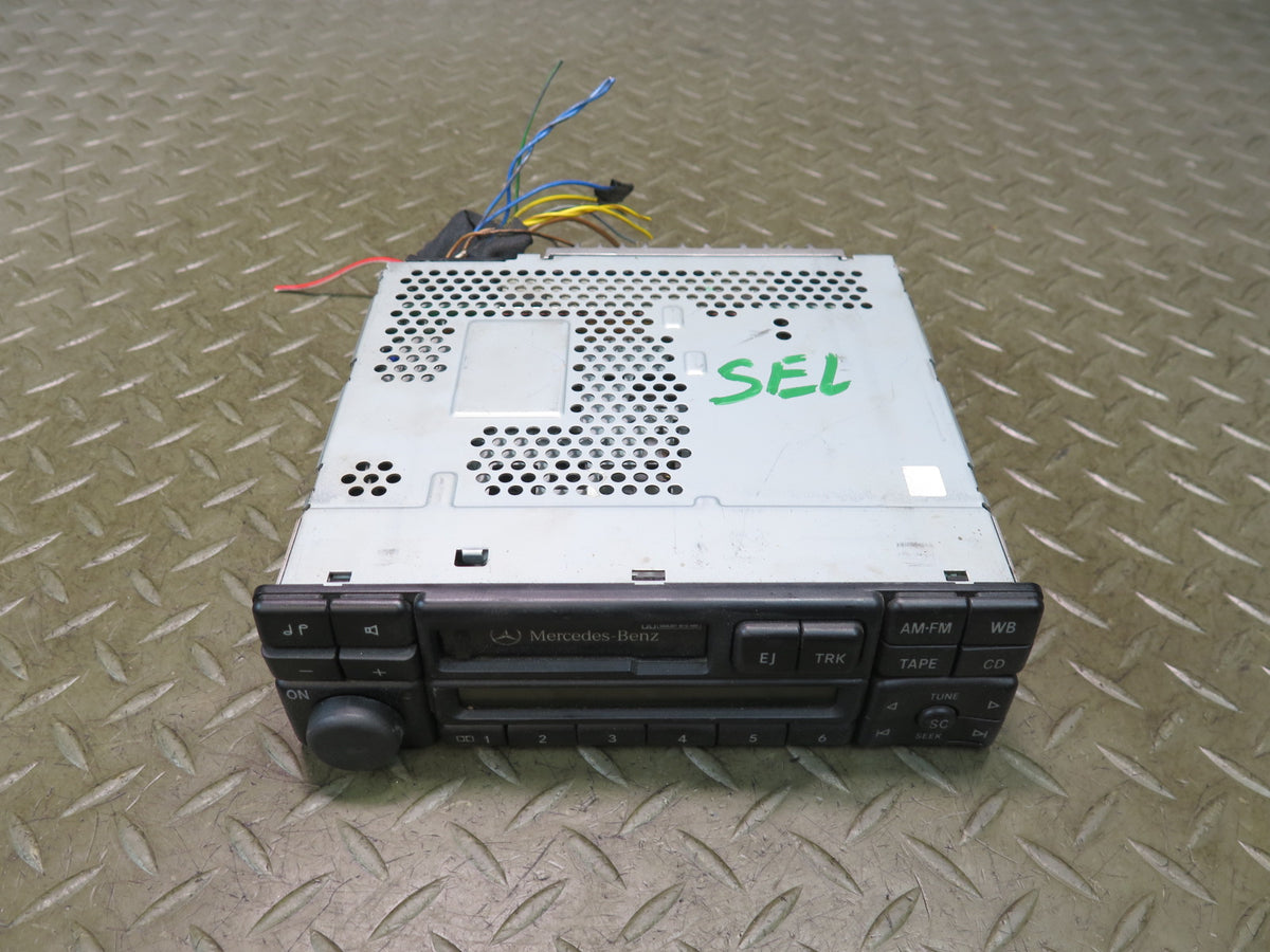 94-98 Mercedes R129 Sl-class Car Stereo Radio Cassette Player 0038206086 OEM