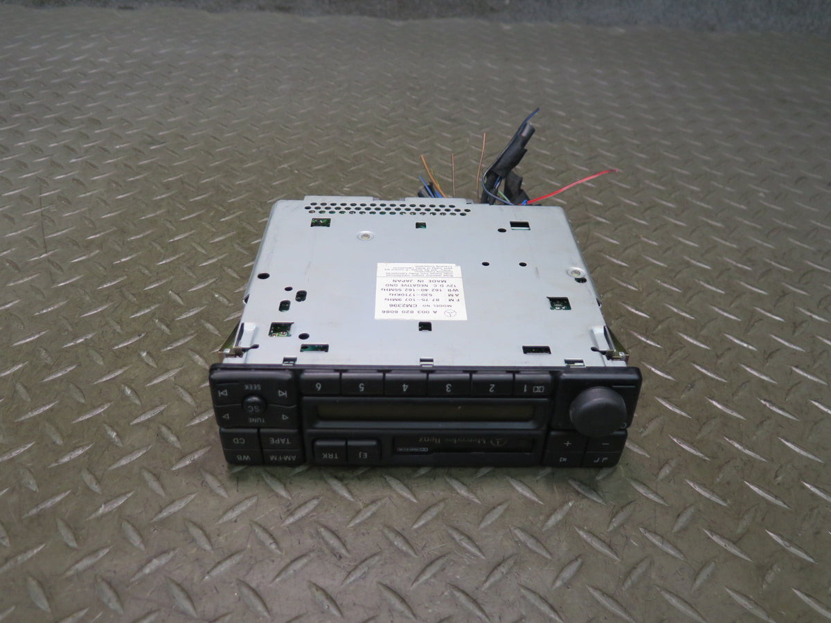 94-98 Mercedes R129 Sl-class Car Stereo Radio Cassette Player 0038206086 OEM