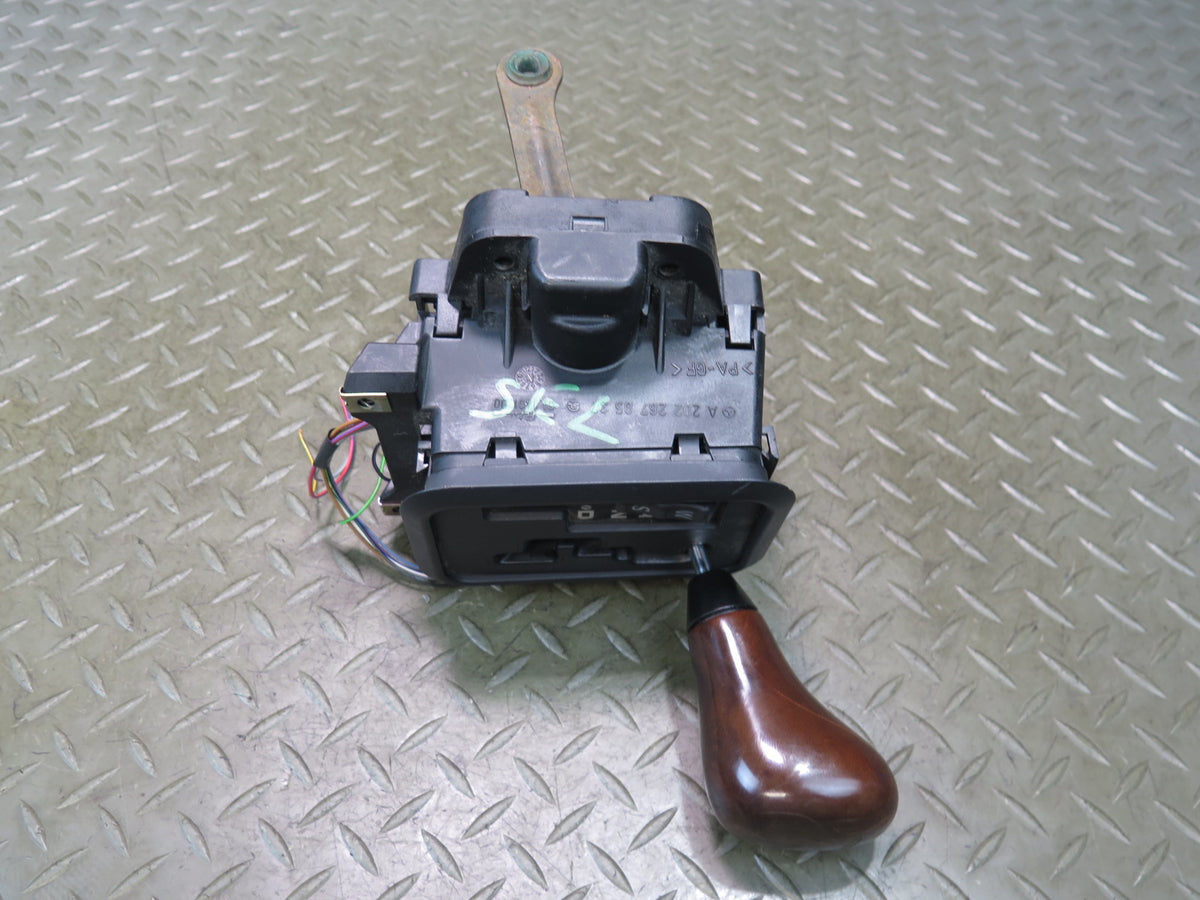 94-98 Mercedes R129 Sl-class A/T Automatic Transmission Shifter w Wood Knob OEM