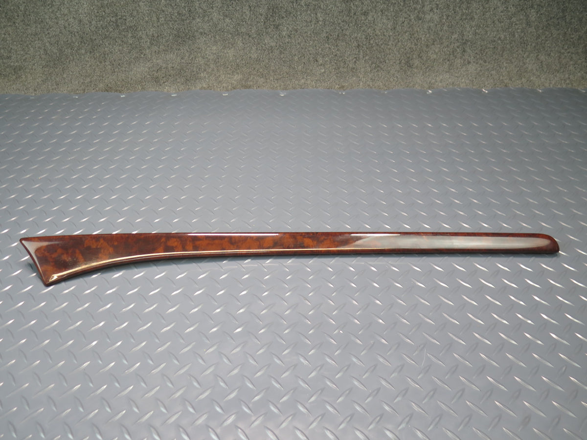 96-02 Mercedes R129 SL500 Center Console & Door Wood Trim Bezel Panel Set OEM