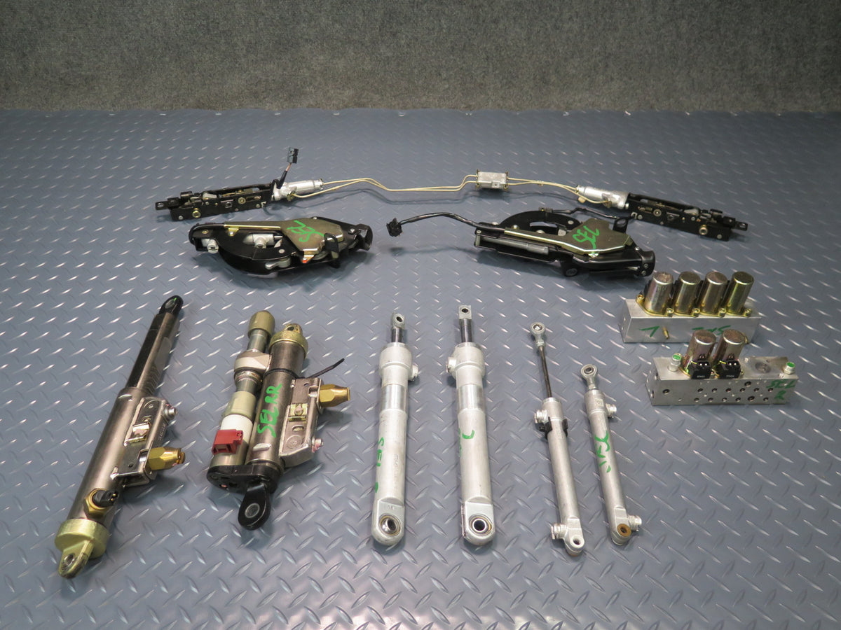 96-02 Mercedes R129 SL500 SL600 TOP Roof Hydraulic Cylinder Valve Block Set OEM
