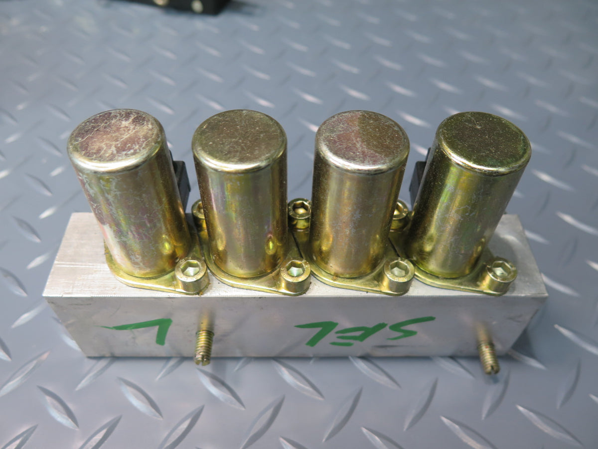 96-02 Mercedes R129 SL500 SL600 TOP Roof Hydraulic Cylinder Valve Block Set OEM
