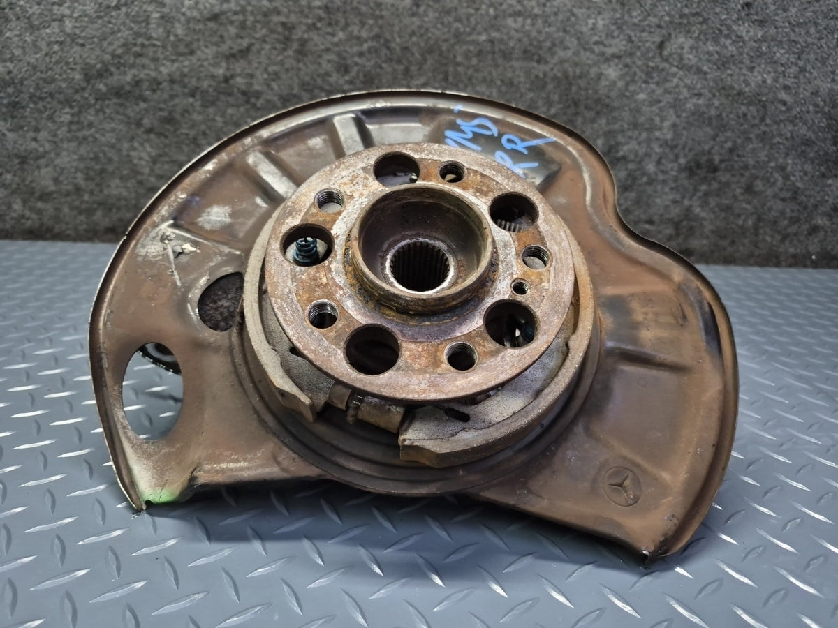 08-13 Mercedes W221 S63 AMG RWD Rear Right Spindle Knuckle Wheel Hub OEM