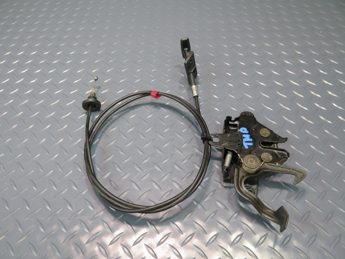 00-05 Toyota MR2 Spyder ZZW30L Front Hood Lock Latch w Cable Assembly OEM