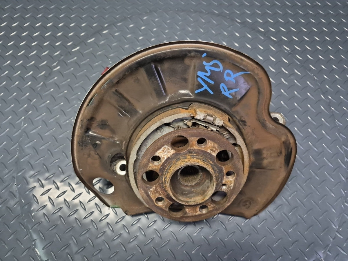 08-13 Mercedes W221 S63 AMG RWD Rear Right Spindle Knuckle Wheel Hub OEM