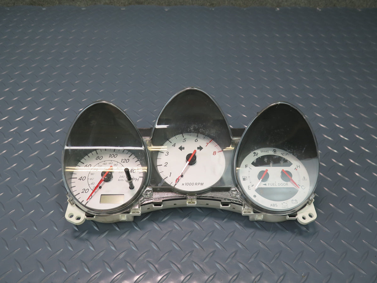 03-05 Toyota MR2 Spyder ZZW30L M/T Instrument Cluster Gauge Speedometer OEM