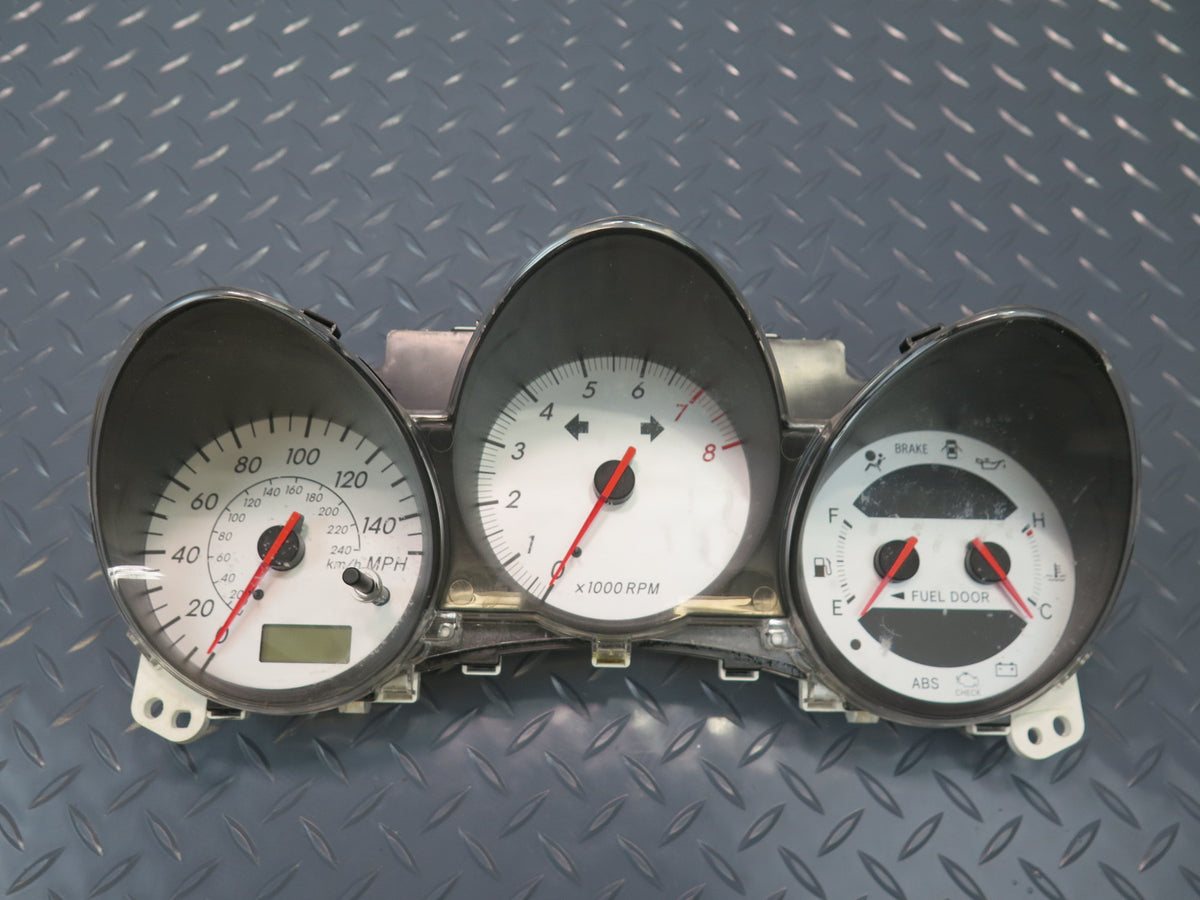 03-05 Toyota MR2 Spyder ZZW30L M/T Instrument Cluster Gauge Speedometer OEM