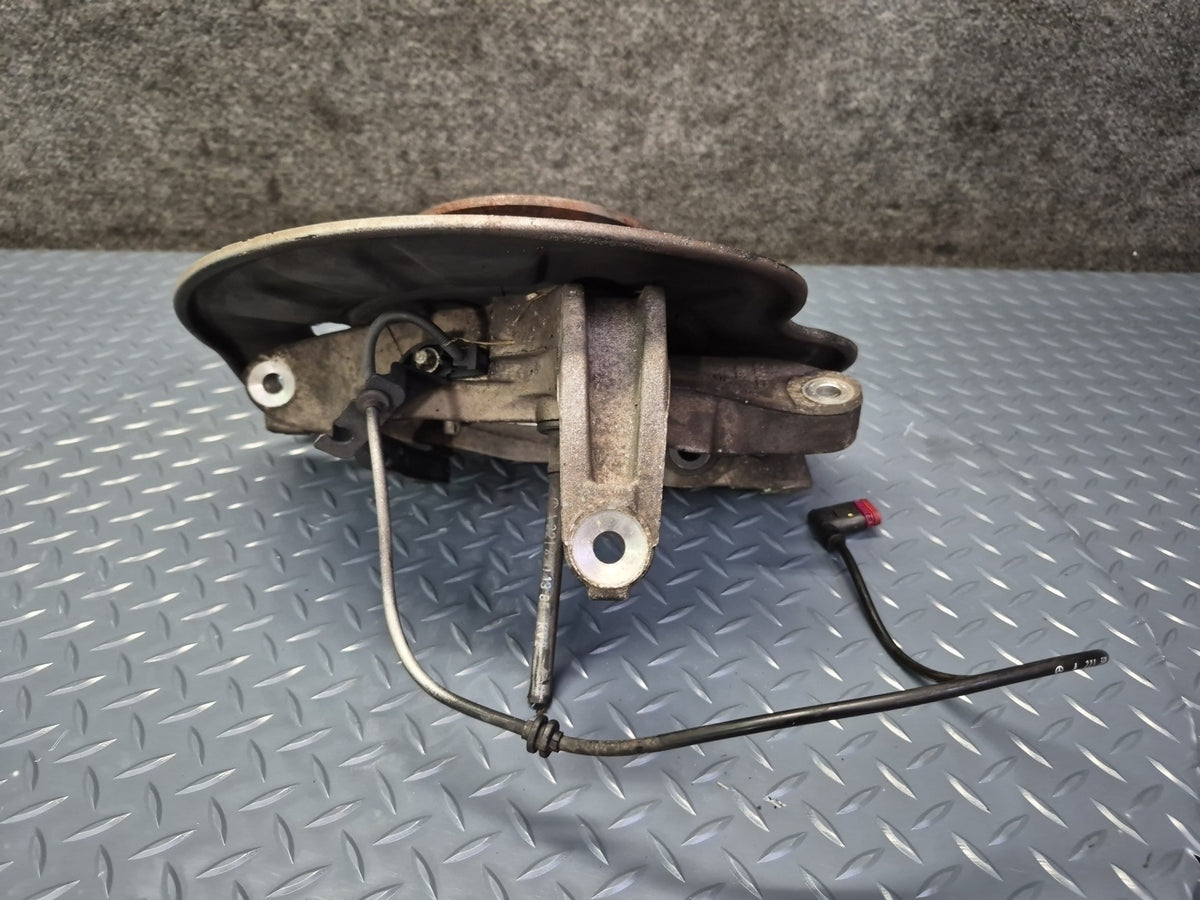 08-13 Mercedes W221 S63 AMG RWD Rear Left Spindle Knuckle Wheel Hub OEM