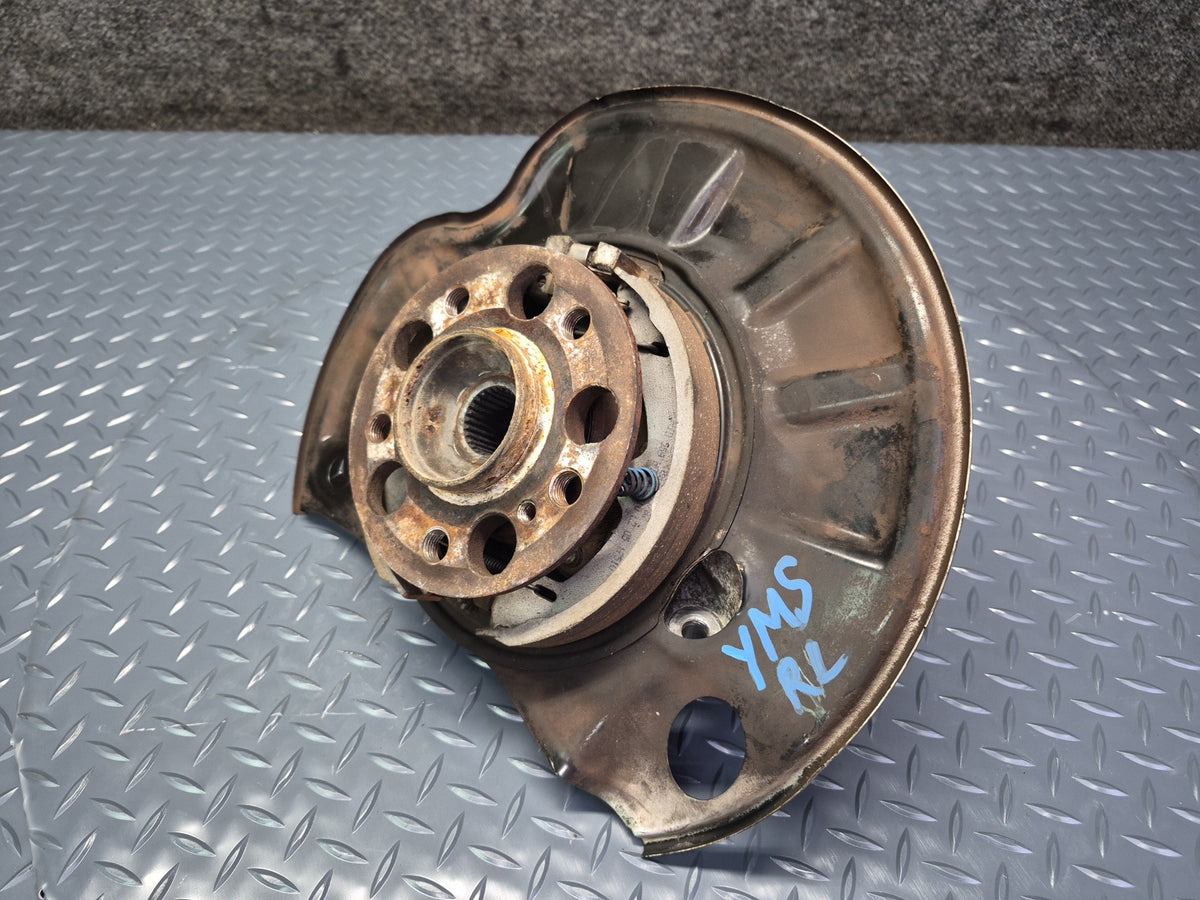08-13 Mercedes W221 S63 AMG RWD Rear Left Spindle Knuckle Wheel Hub OEM