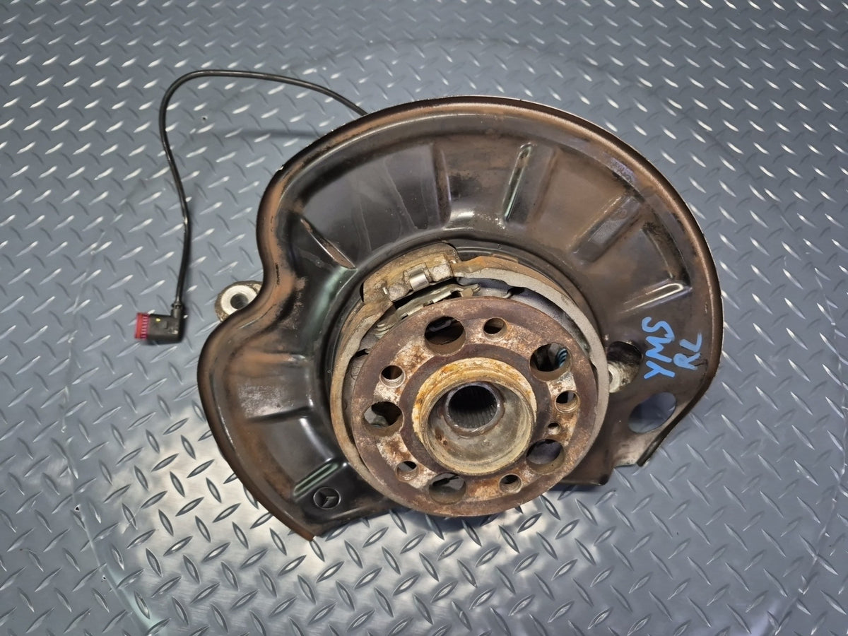 08-13 Mercedes W221 S63 AMG RWD Rear Left Spindle Knuckle Wheel Hub OEM