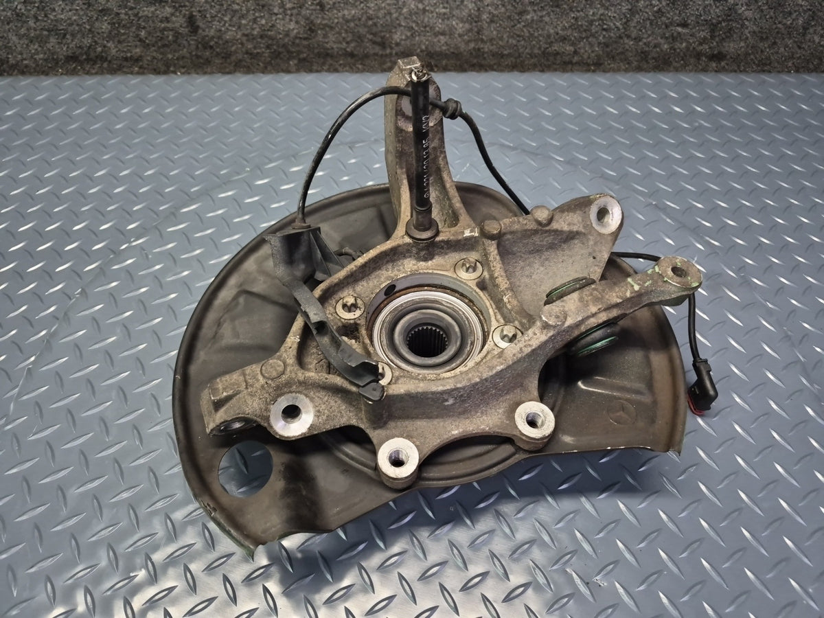 08-13 Mercedes W221 S63 AMG RWD Rear Left Spindle Knuckle Wheel Hub OEM