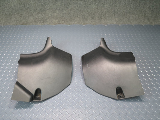 00-05 Toyota MR2 Spyder ZZW30L Set of 2 Front Kick Trim Cover Panel Black OEM