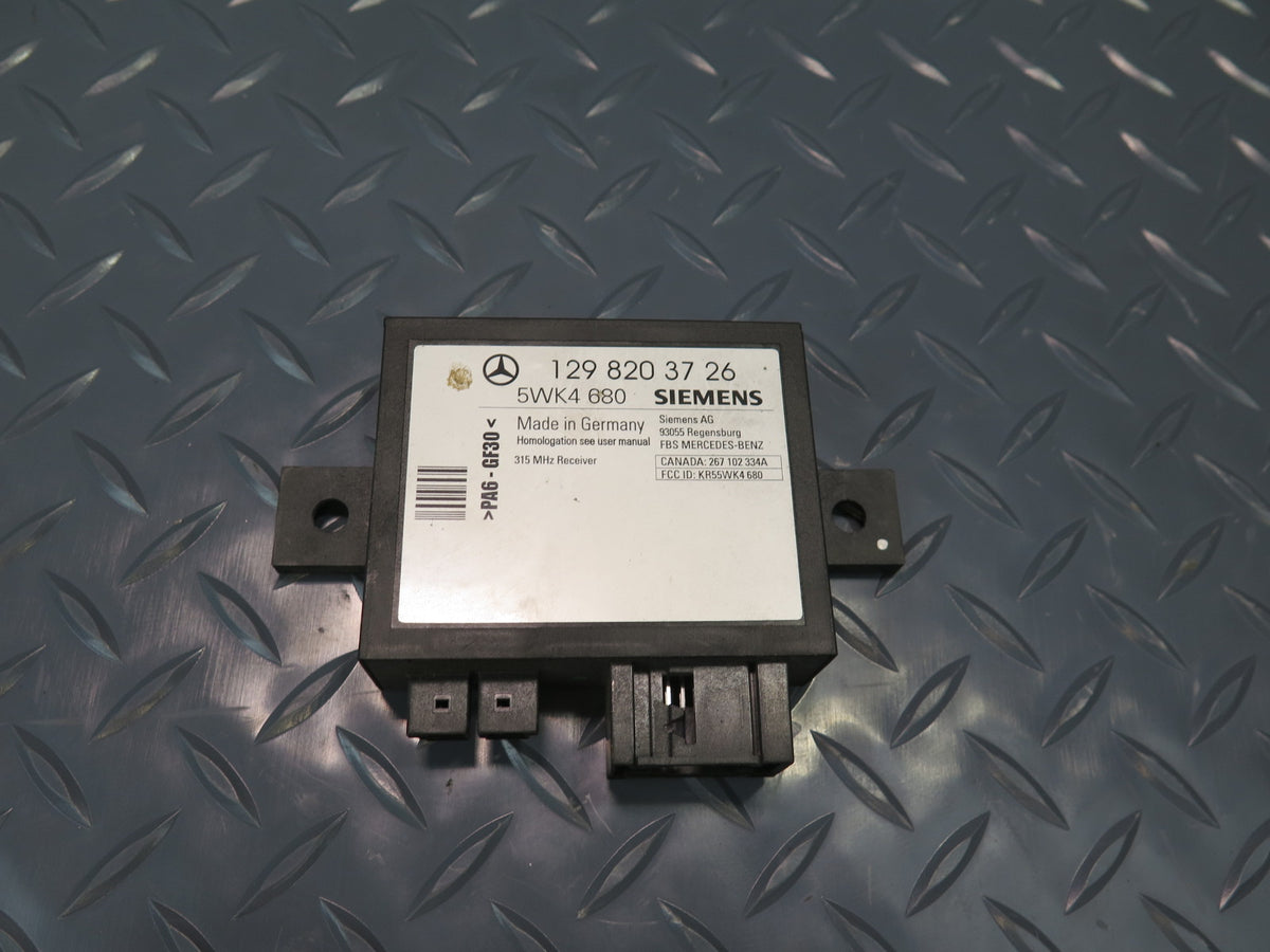 94-02 Mercedes R129 Sl-class Anti Theft Alarm Control Module 1298203726 OEM