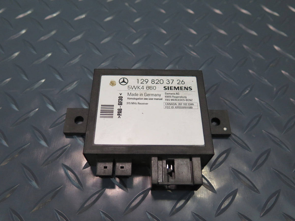 94-02 Mercedes R129 Sl-class Anti Theft Alarm Control Module 1298203726 OEM