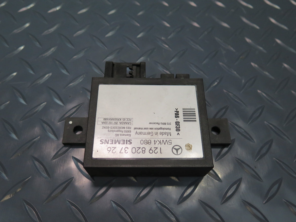 94-02 Mercedes R129 Sl-class Anti Theft Alarm Control Module 1298203726 OEM