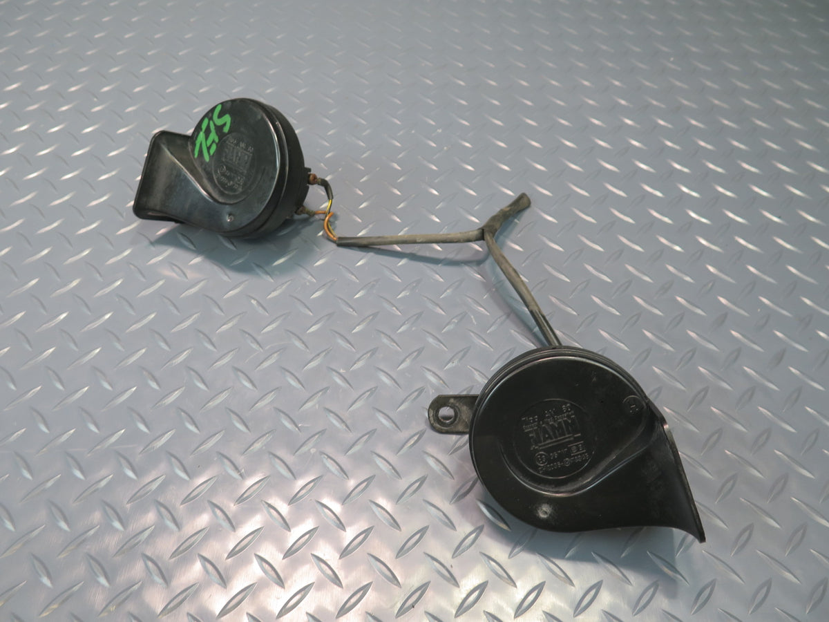 94-02 Mercedes R129 Sl-class Set of 2 High & Low Tone Note Pitch Horn Signal OEM