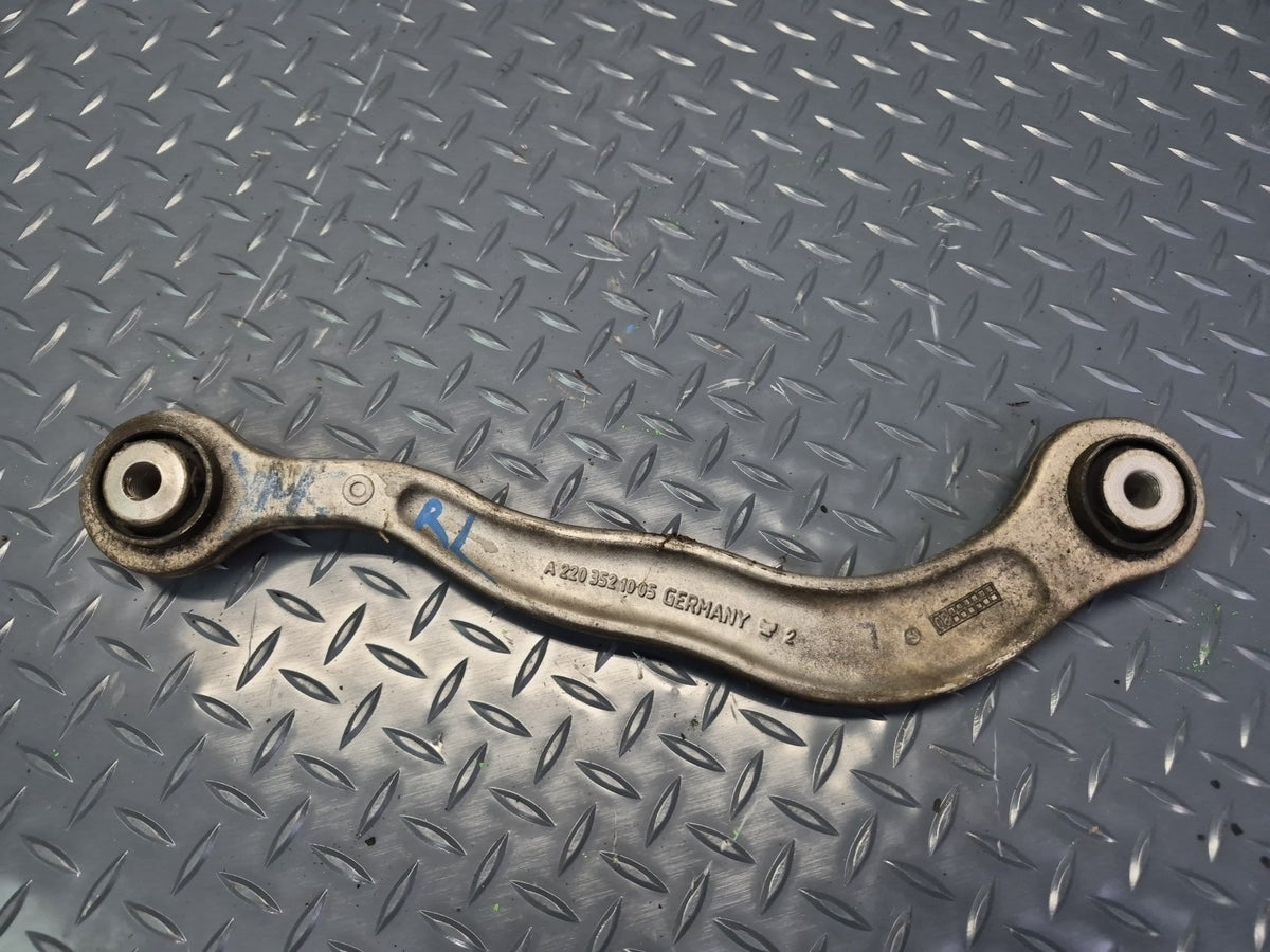 08-13 Mercedes W221 S63 AMG Set of 5 Rear Left Upper & Lower Control Arm OEM