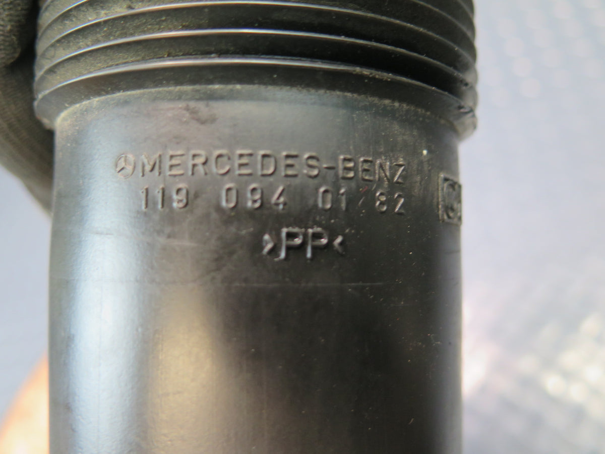 96-98 Mercedes R129 SL500 Set of 2 Air Intake Cleaner Filter Box Hose Line OEM