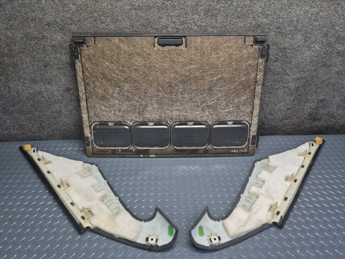 08-09 Mercedes W221 S63 AMG LWB Headliner Pillar Sunroof Trim Grab Sunvisor Set