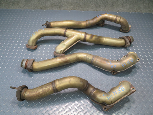 97-03 BMW E39 540i M62 Front & Rear Exhaust Manifold Header Set of 4