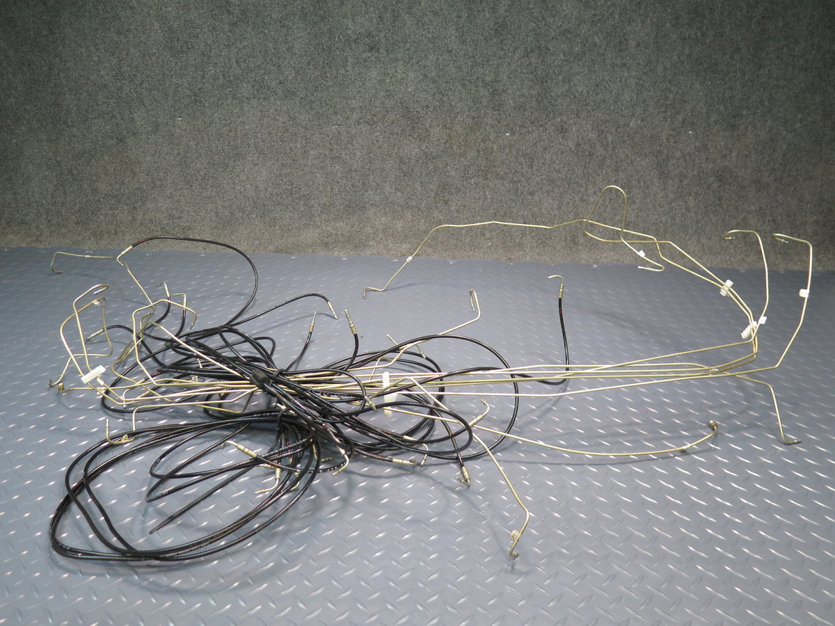 96-02 Mercedes R129 Sl-class Convertible TOP Roof Hydraulic Line Cable Set OEM