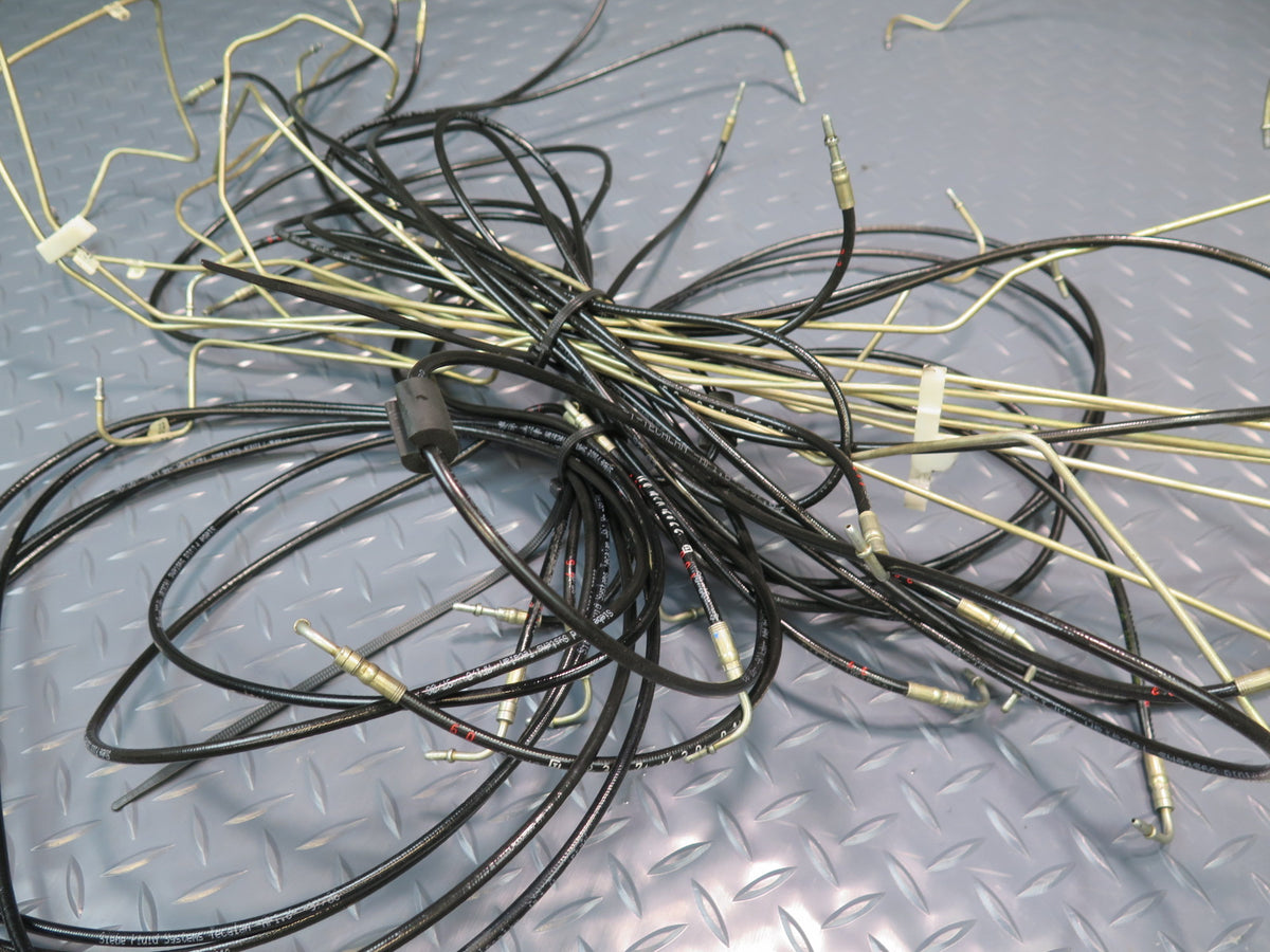 96-02 Mercedes R129 Sl-class Convertible TOP Roof Hydraulic Line Cable Set OEM