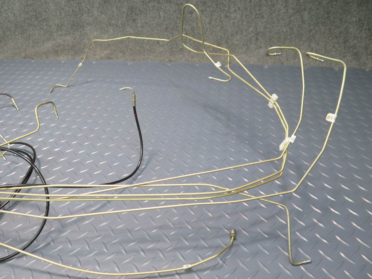96-02 Mercedes R129 Sl-class Convertible TOP Roof Hydraulic Line Cable Set OEM