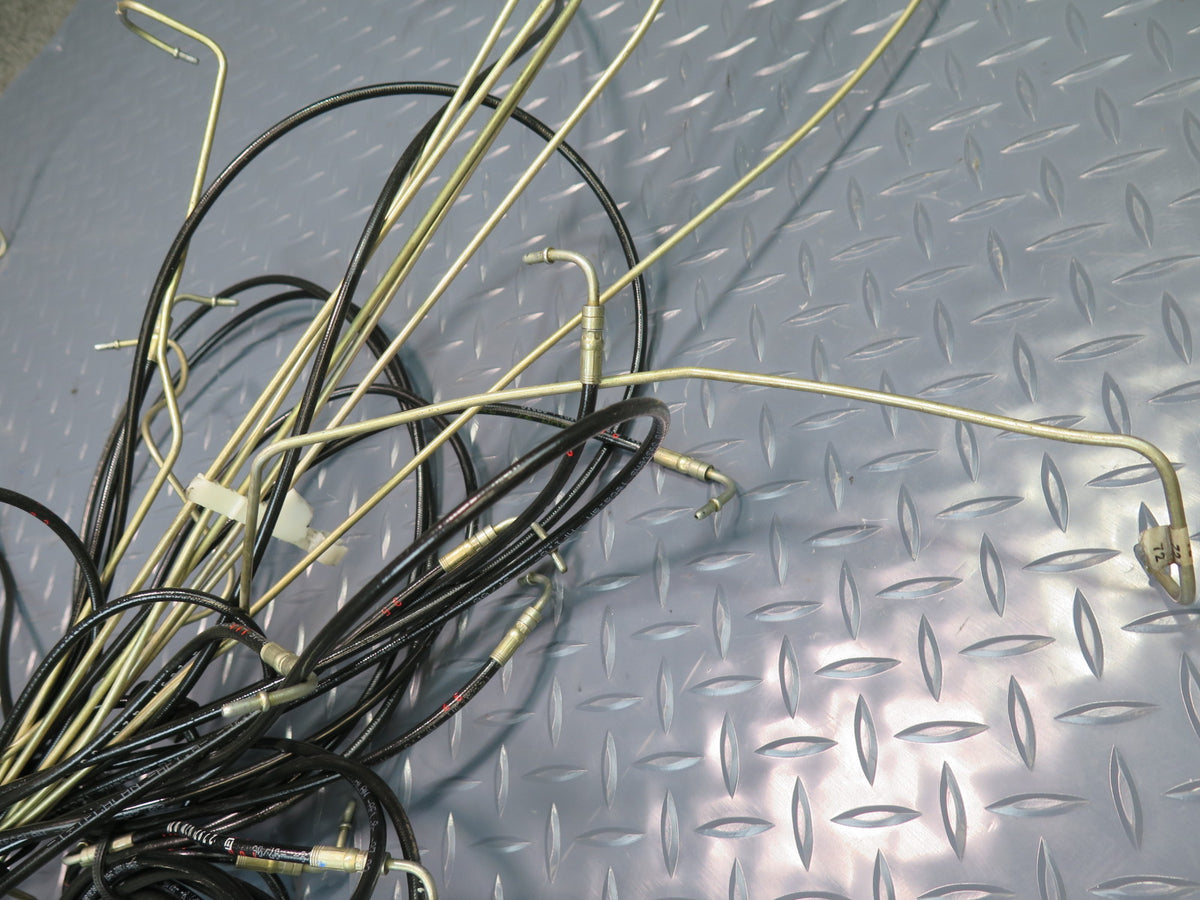 96-02 Mercedes R129 Sl-class Convertible TOP Roof Hydraulic Line Cable Set OEM