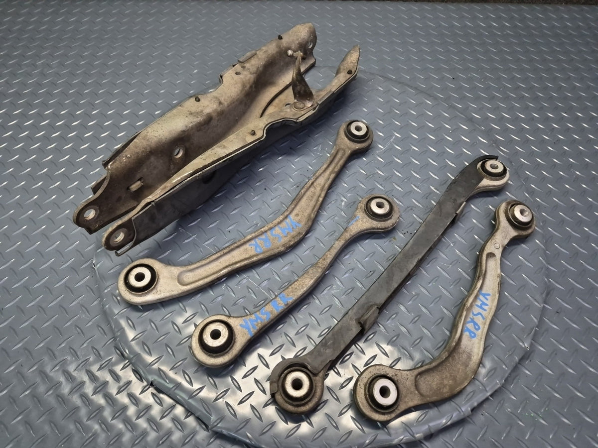 07-13 Mercedes W221 S-class Set of 5 Rear Right Upper & Lower Control Arm OEM