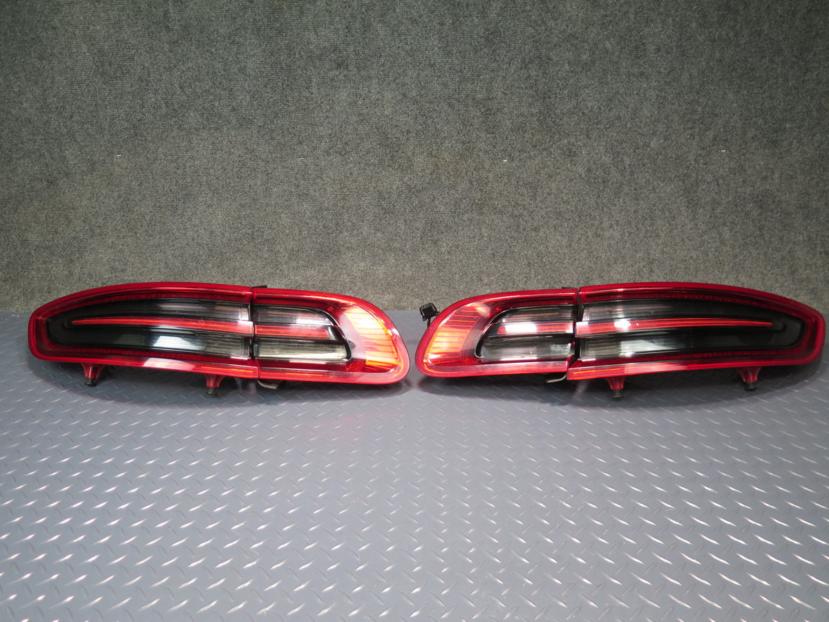 2015-2018 Porsche Macan Rear Left & Right Inner Outer LED Tail Light Lamp Set