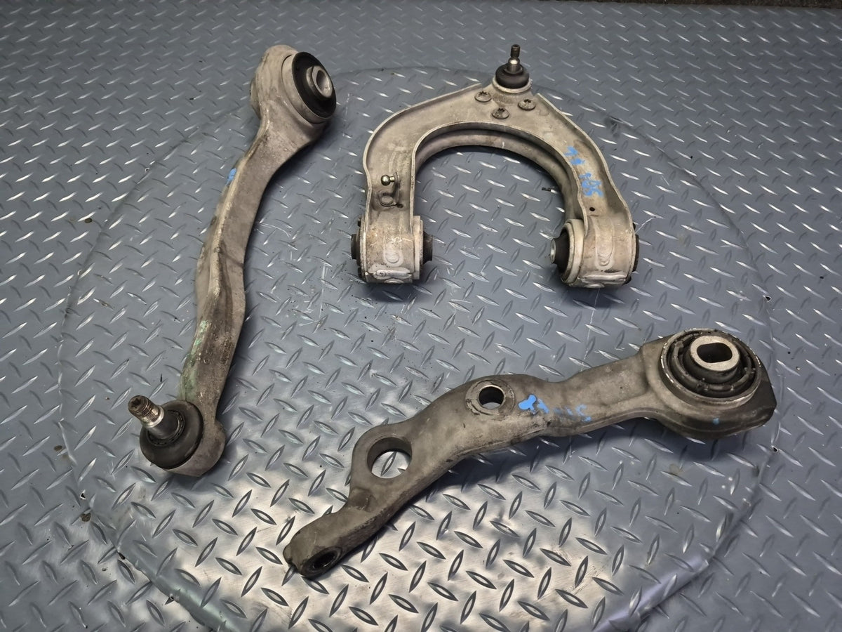 03-08 Mercedes R230 Sl-class Set of 3 Front Right Upper & Lower Control Arm OEM