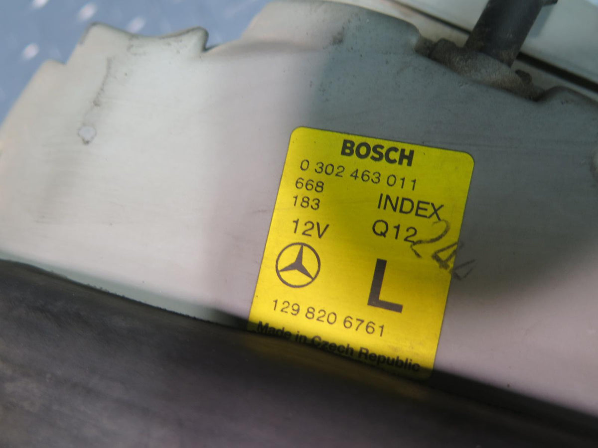 94-02 Mercedes R129 SL Set of 2 Front Left & Right Halogen Headlight Lamp OEM