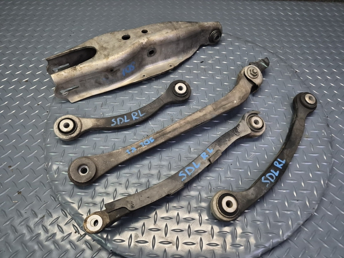 03-08 Mercedes R230 Sl-class Set of 5 Rear Left Upper & Lower Control Arm OEM