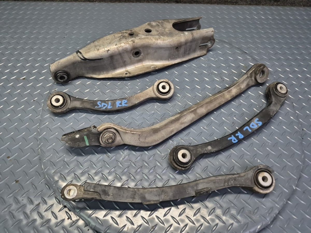 03-08 Mercedes R230 Sl-class Set of 5 Rear Right Upper & Lower Control Arm OEM