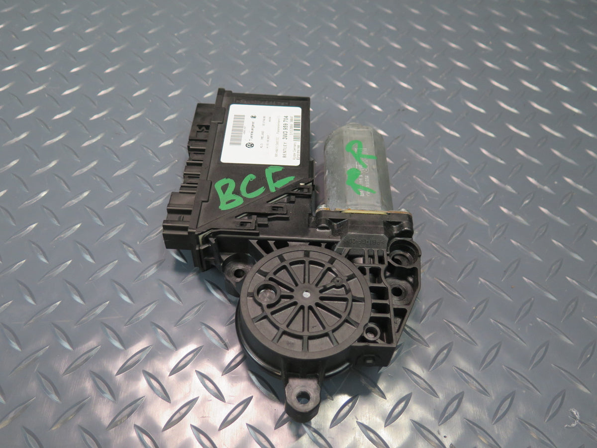 03-05 Bentley Continental GT Rear Right Window Regulator Motor 3W3959704 49K
