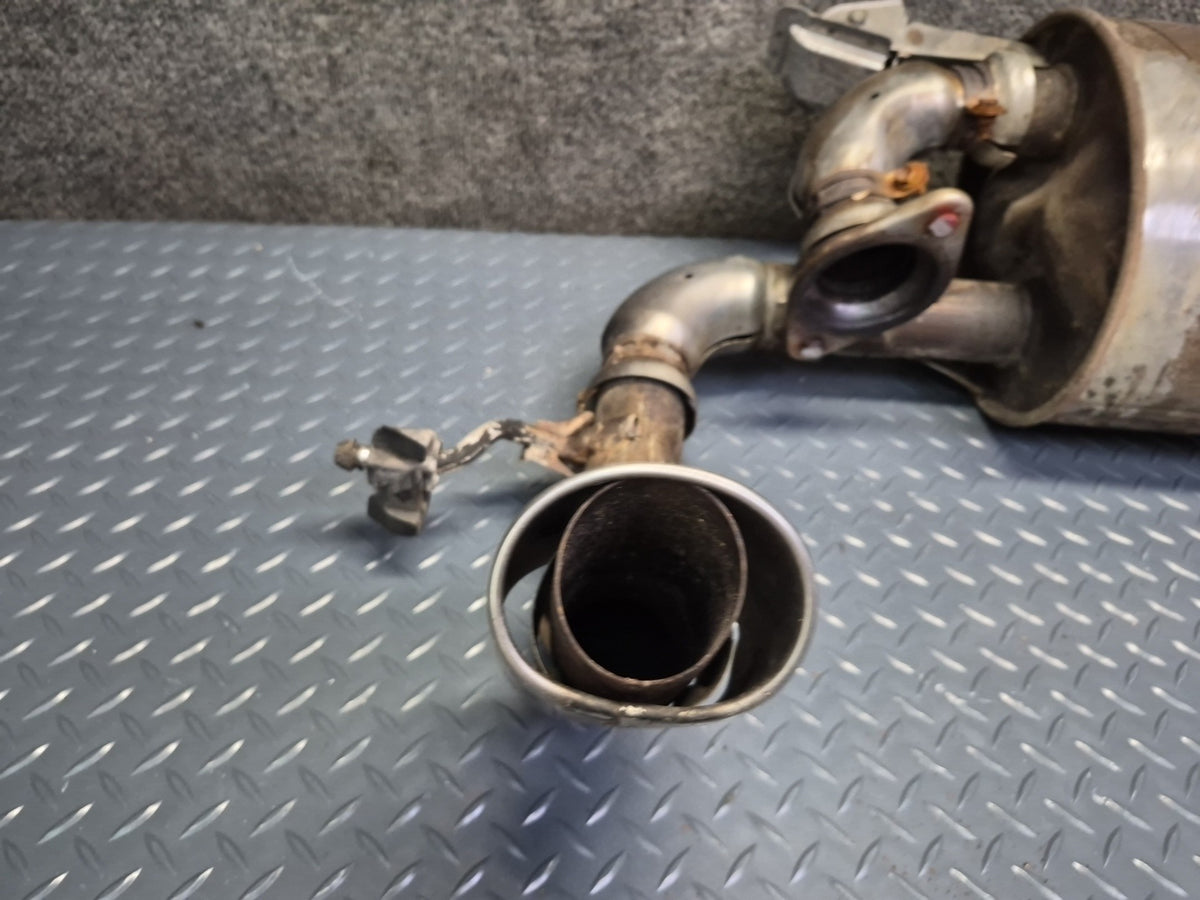 03-05 Toyota MR2 Spyder ZZW30L Rear Exhaust Muffler Pipe w Chrome Tip OEM