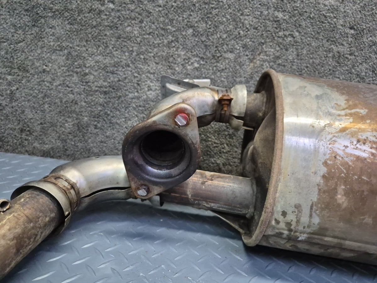 03-05 Toyota MR2 Spyder ZZW30L Rear Exhaust Muffler Pipe w Chrome Tip OEM