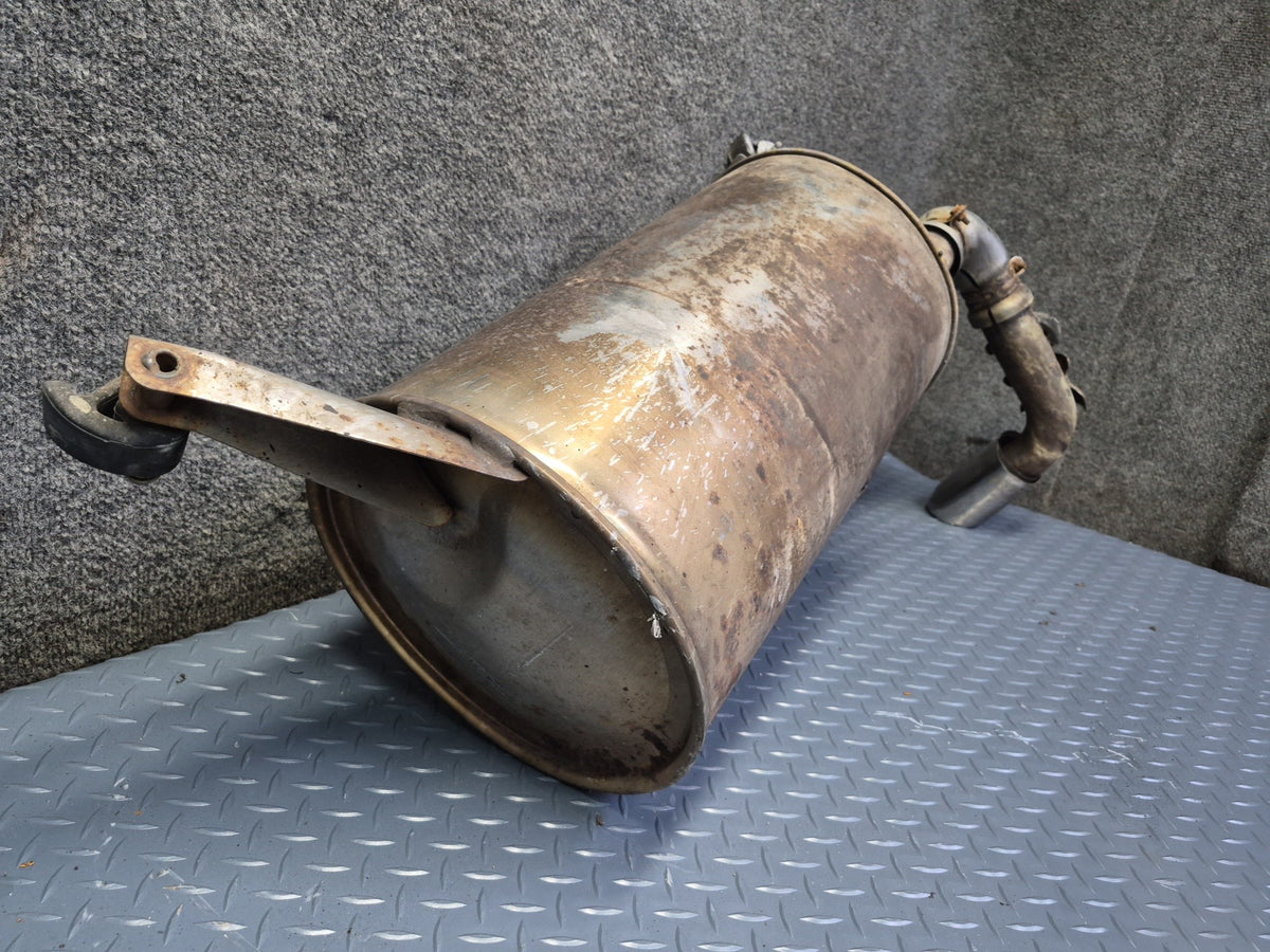 03-05 Toyota MR2 Spyder ZZW30L Rear Exhaust Muffler Pipe w Chrome Tip OEM