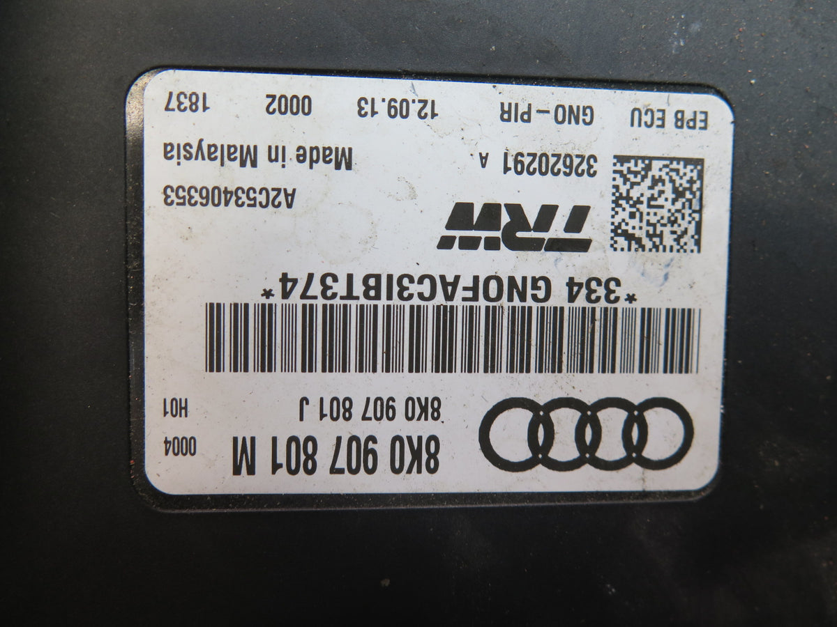 13-16 Audi 8F7 A5 S5 RS5 Parking Brake Control Module 8K0907801M OEM