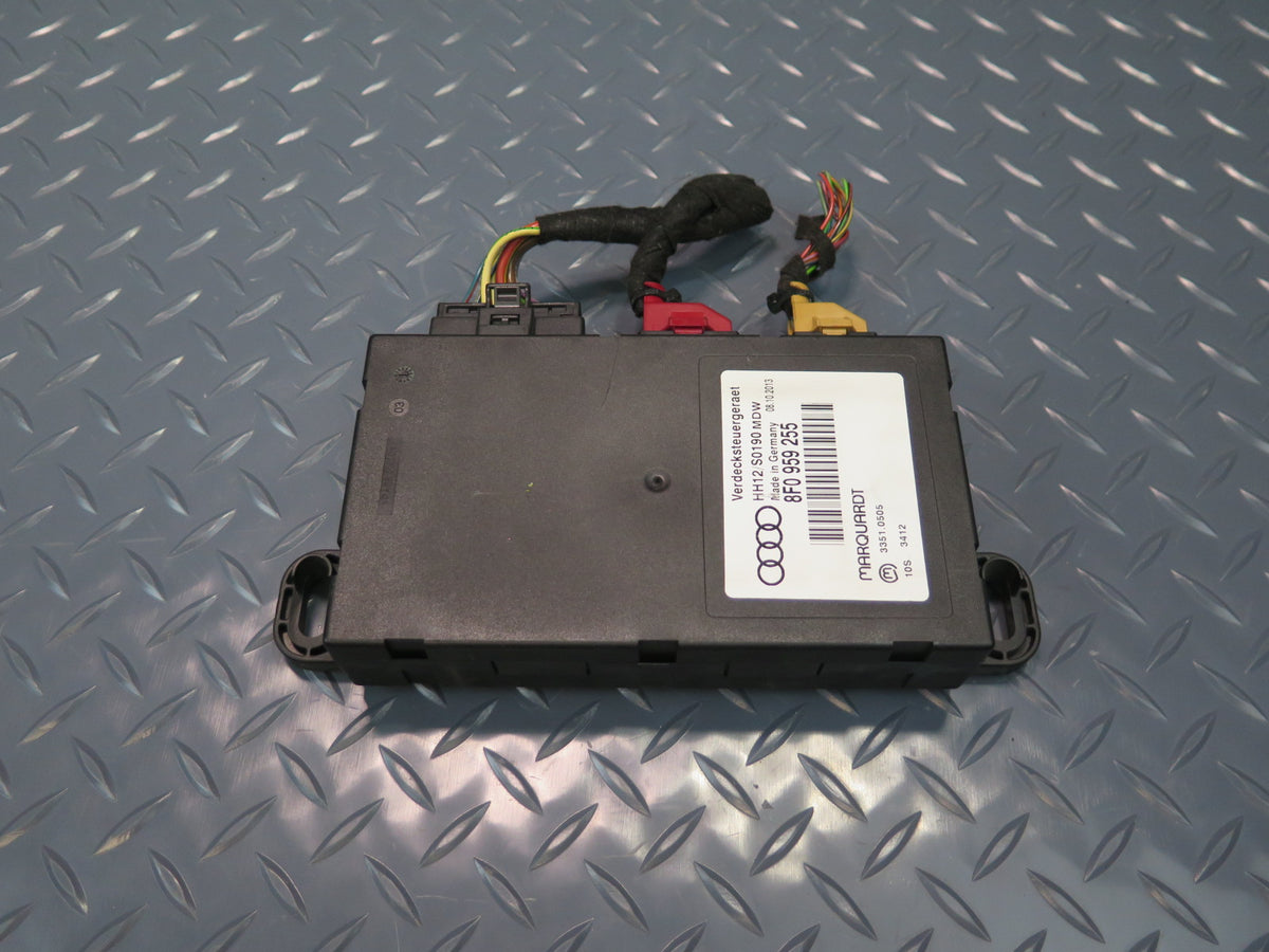 13-16 Audi 8F7 S5 RS5 Convertible TOP Roof Control Module 8F0959255 OEM