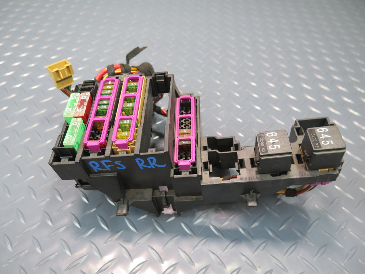 13-15 Audi 8F7 RS5 Convertible Rear Trunk Fuse Relay Box Module OEM