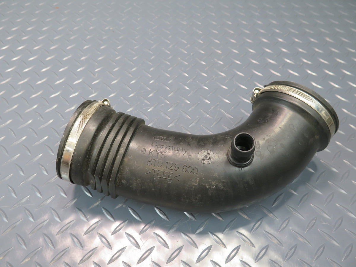 13-15 Audi RS5 8F7 4.2L V8 Left Air Cleaner Intake Hose Pipe 8T0129600 OEM