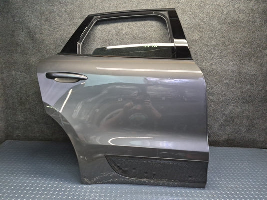 15-18 Porsche Macan Rear Right Door Shell Panel W/ Keyless Handle Window Motor