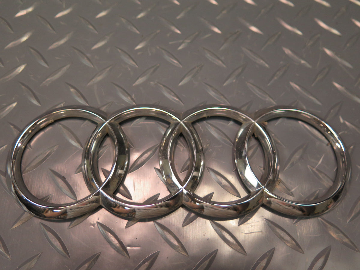 11-16 Audi RS5 8F7 Rear Trunk Lid Emblem Badge Logo Set OEM