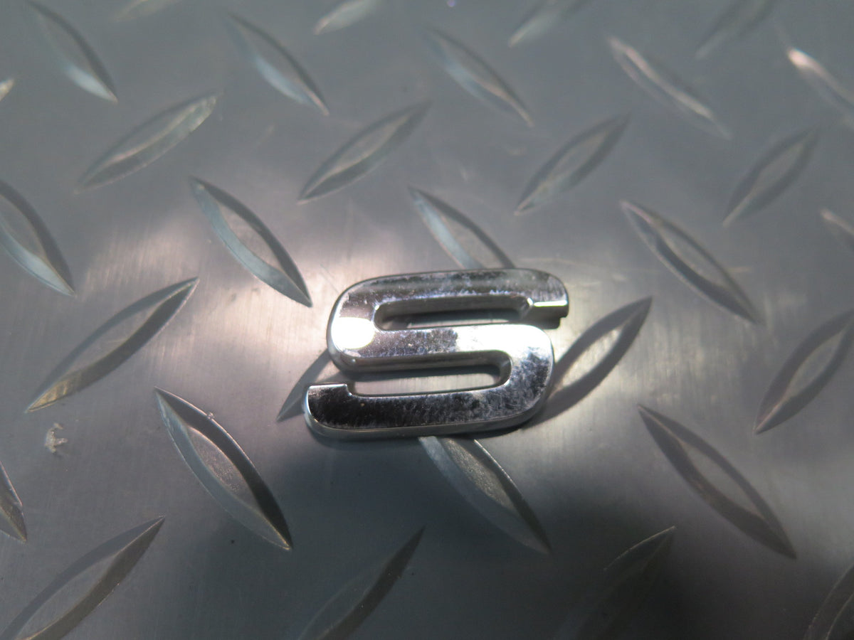 11-16 Audi RS5 8F7 Rear Trunk Lid Emblem Badge Logo Set OEM