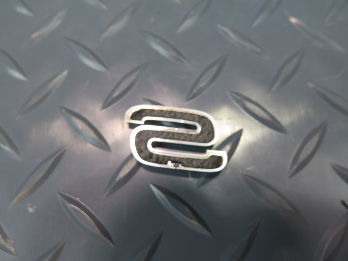 11-16 Audi RS5 8F7 Rear Trunk Lid Emblem Badge Logo Set OEM