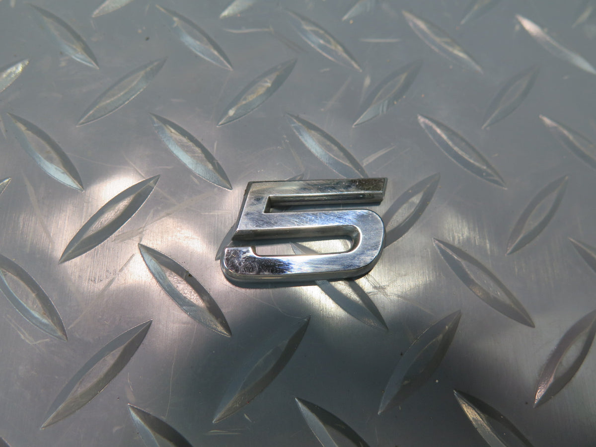 11-16 Audi RS5 8F7 Rear Trunk Lid Emblem Badge Logo Set OEM