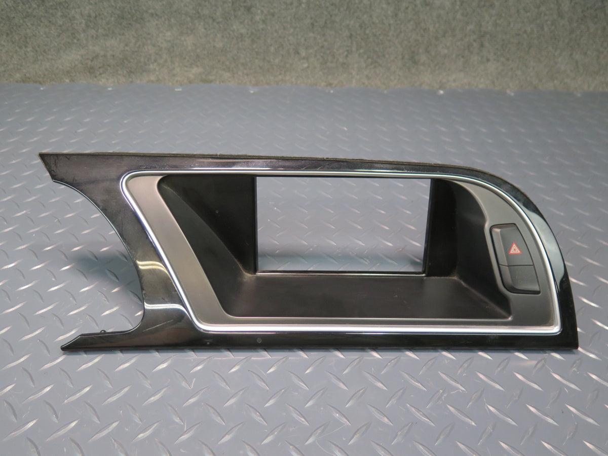 13-15 Audi 8F7 RS5 Convert Dash Left Air Vent & Center Display Trim Set of 2 OEM