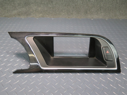 13-15 Audi 8F7 RS5 Convert Dash Left Air Vent & Center Display Trim Set of 2 OEM
