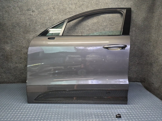 2015-2018 Porsche Macan Front Left Driver Side Door Shell Panel Gray